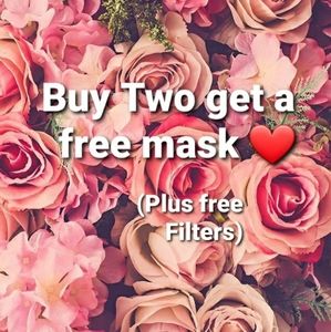 BUY 2 GET A FREE FACE MASK!